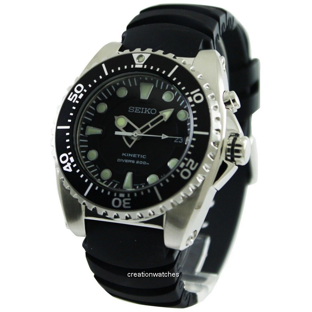 Đồng hồ đeo tay nam Seiko Kinetic Diver 200m SKA371P2 vi