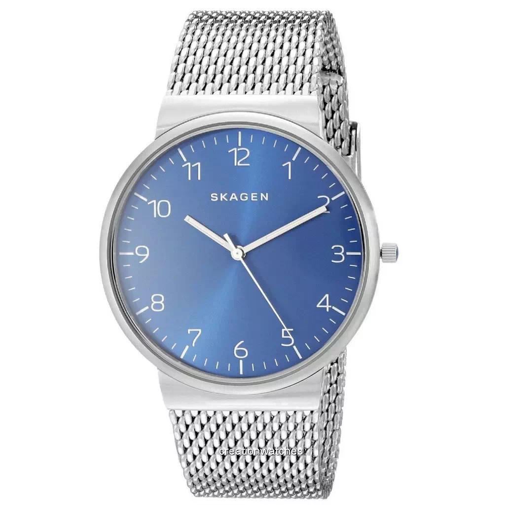 Skagen Ancher Quartz Blue Dial SKW6164 Mens Watch