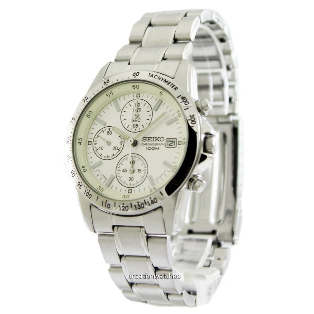 Seiko Chronograph SND363P1 SND363P SND363 Men's Watch