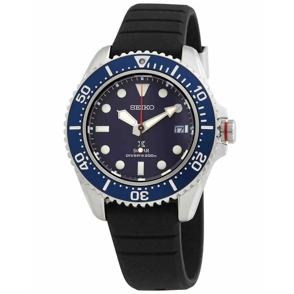 Seiko Prospex Blue Dial Solar Diver's SNE593 SNE593P1 SNE593P 200M Men ...