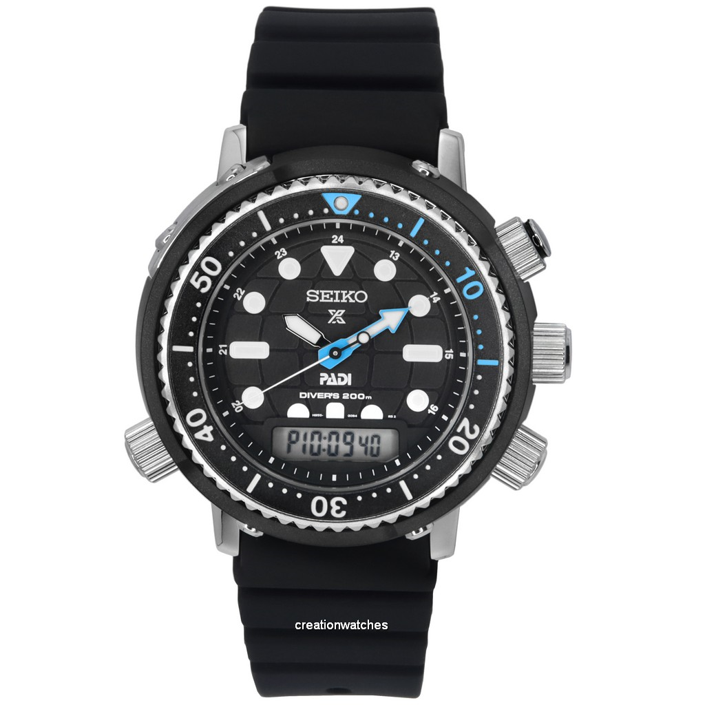 Seiko Prospex Special Edition PADI Arnie Hybrid Solar Diver's SNJ035 SNJ035P1 SNJ035P 200M Men's Watch