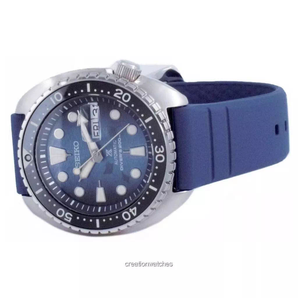 Đồng hồ nam Seiko Prospex Save The Ocean King Turtle Automatic Diver's  SRPF77 SRPF77K1 SRPF77K 200M vi