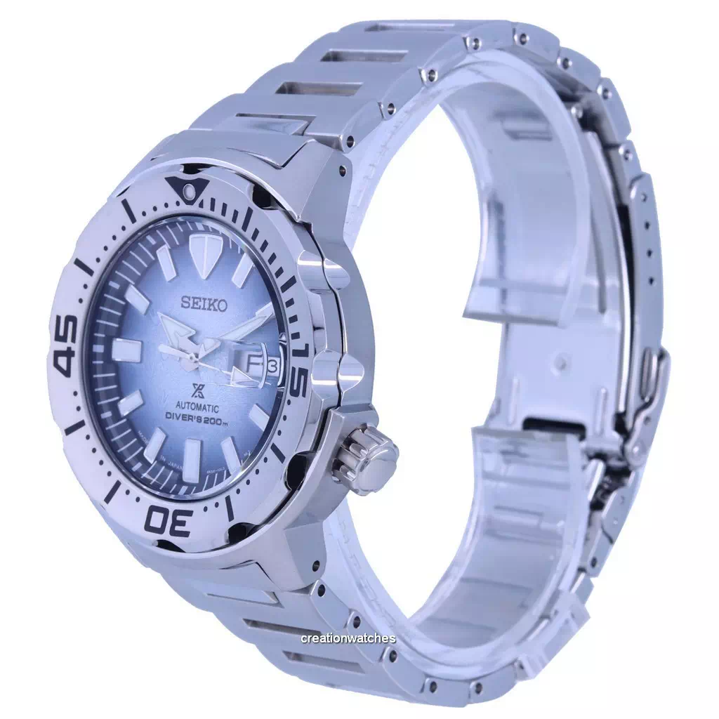 Seiko Prospex Save The Ocean Frost Monster Special Edition Automatic  Diver's SRPG57 SRPG57J1 SRPG57J 200M Men's Watch