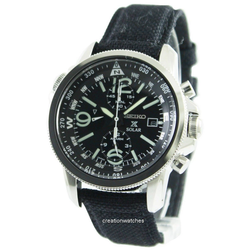Đồng hồ đeo tay nam Seiko Prospex Solar Chronograph Chronograph SSC293P2 vi