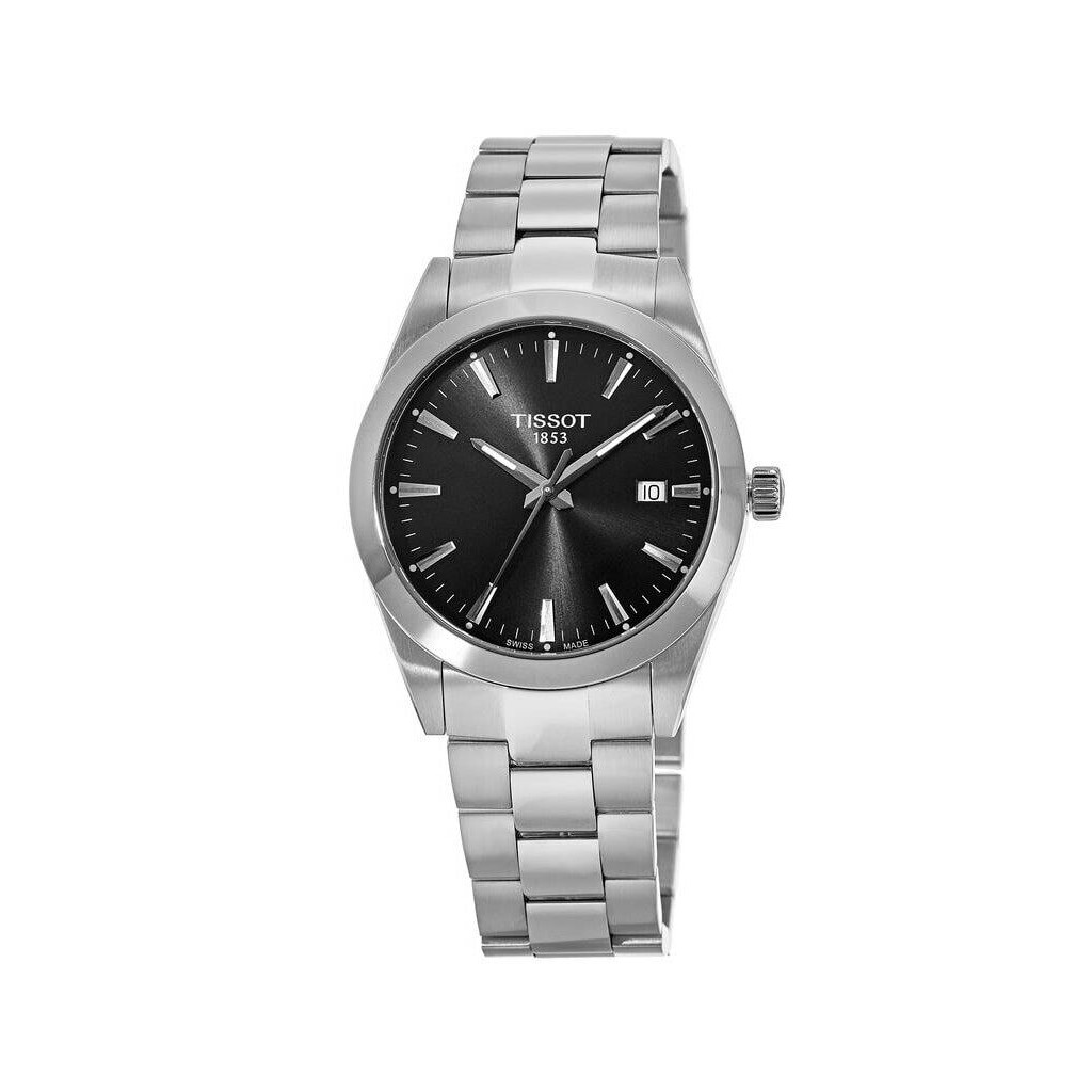 Tissot Gentleman Quartz T127.410.11.051.00 T1274101105100 100M Men's Watch