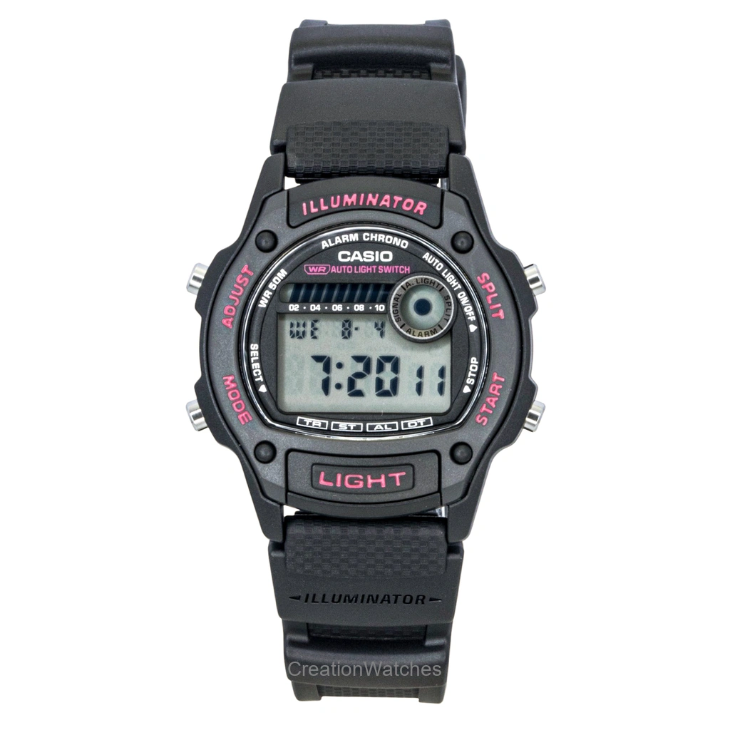 Casio Standard デジタル バイオベース 樹脂ベルト クォーツ W-220H-1A2V ユニセックス腕時計
