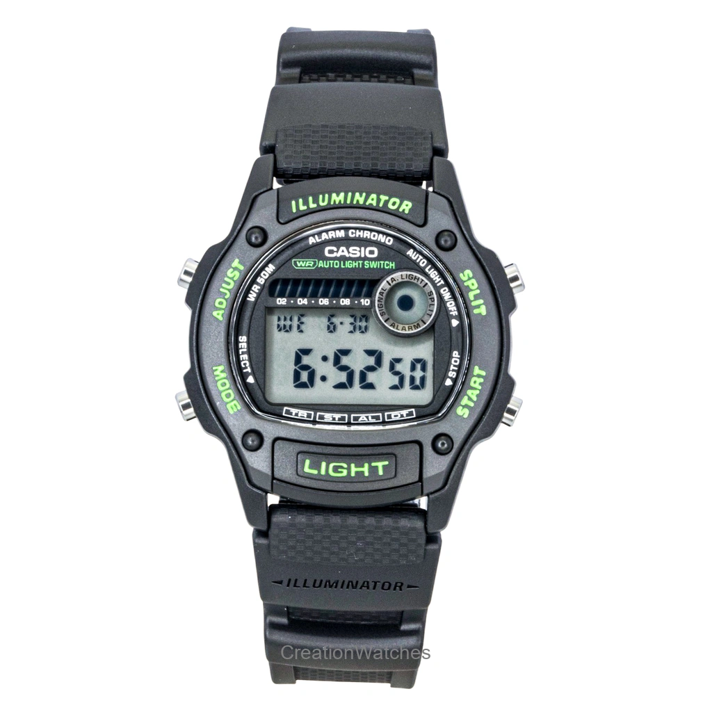 Casio Standard デジタル バイオベース 樹脂ベルト クォーツ W-220H-1A3V ユニセックス腕時計