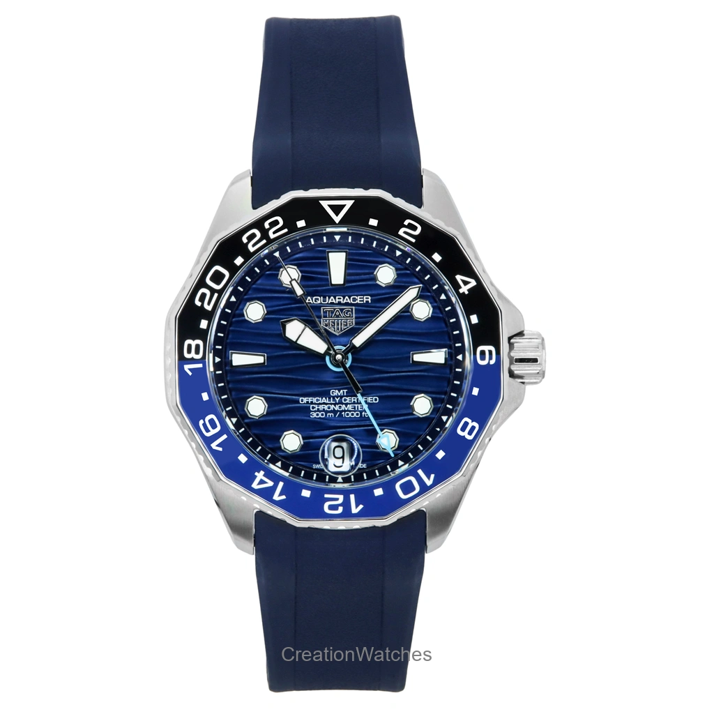 タグ・ホイヤー アクアレーサー プロフェッショナル GMT ラバー