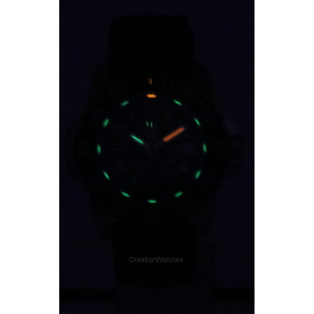 Orologio Luminox Subacqueo Al Quarzo Svizzero - Modello Navy SEAL RSC XS.3251.BO.CB, Cassa 45mm Nera E Cinturino In Gomma - 3