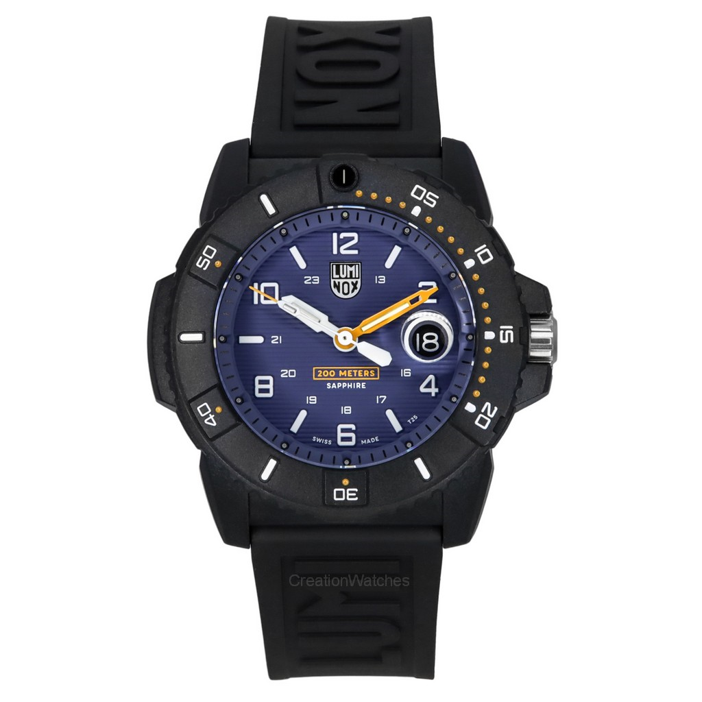 Montre pour homme Luminox Navy Seal Foundation avec bracelet en ...