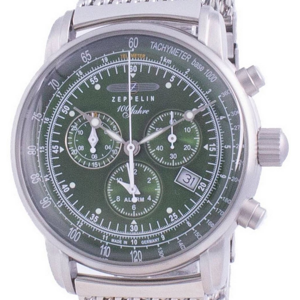 Zeppelin Jahre 100 Years Edition Chronograph Quartz 8680M-4 8680M4 Mens Watch