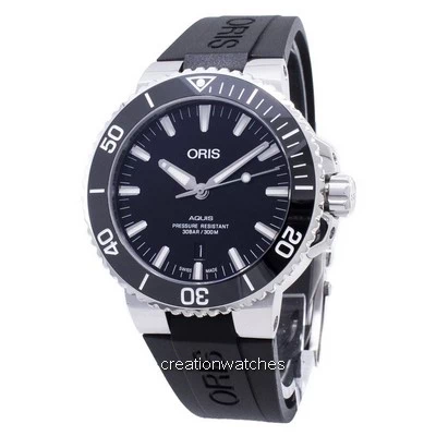Oris Aquis Date 01-733-7730-4134-07-4-24-64EB Automatic 300M Men's Watch