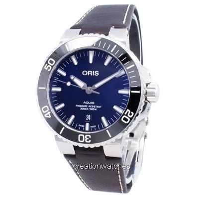 Oris Aquis Date 01-733-7730-4135-07-5-24-10EB Automatic 300M Men's Watch