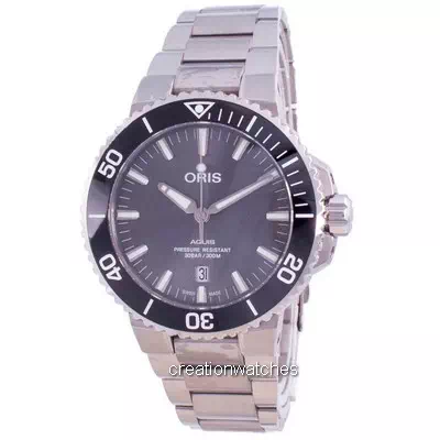 Oris Aquis Date Automatic Diver's Titanium 01-733-7730-7153-07-8-24-15PEB 300M Men's Watch