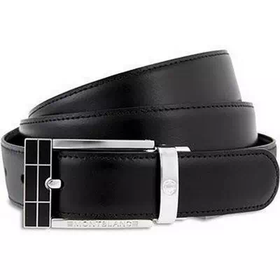 Montblanc Contemporary 101899 Reversible Black-Brown Men's Leather Belt