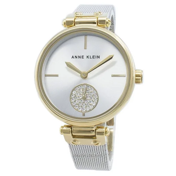 Anne Klein 3001SVTT Diamond Accents Quartz Women's Watch