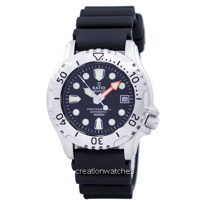 Ratio Free Diver Professional 500M Sapphire Automático 32GS202A Men Watch