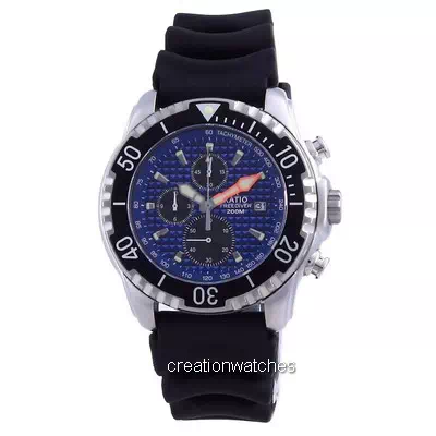 Relogio 200m Diver Quartz Chronograph Sapphire 48HA90-17-CHR-BLU Relógio Masculino
