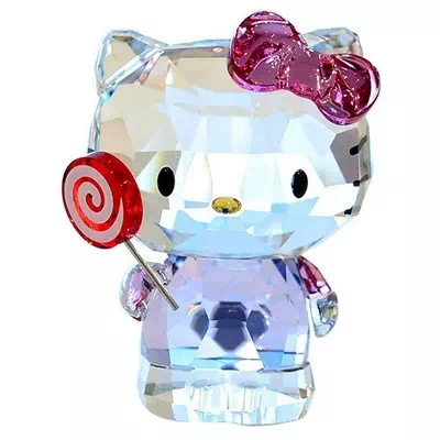 Swarovski 5269295 Hello Kitty Lollipop Crystal Figurine
