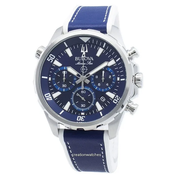 Bulova Marine Star 96B287 Chronograph Quartz Men's Watch
