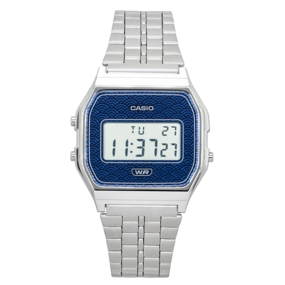 Casio Digital Stainless Steel Quartz A159WEVJ-2 Unisex Watch