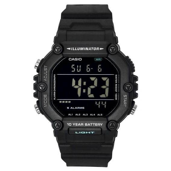 Casio Digital Extra Long Strap Quartz AE-1600HX-1BV 100M Unisex Watch