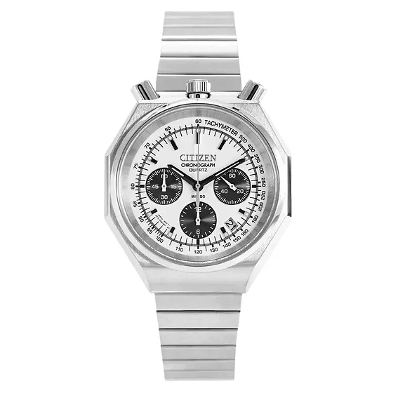 Reloj Citizen Tsuno Bull Head Cronógrafo de acero inoxidable con
