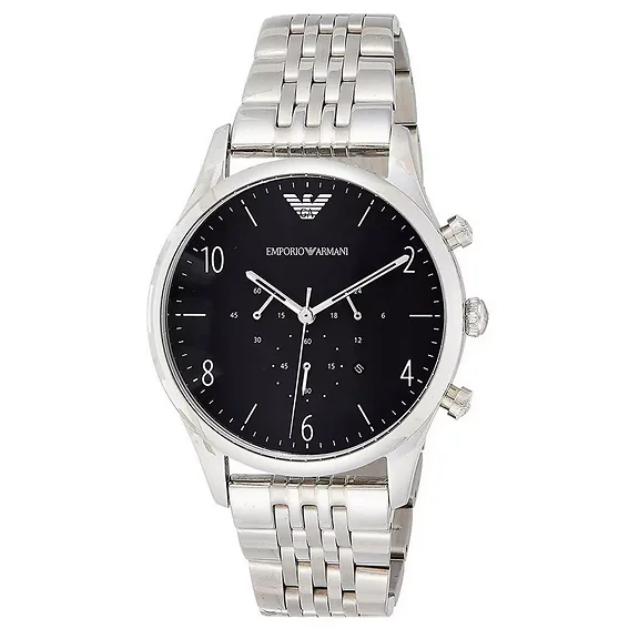 Emporio Armani Beta Chronograph Stainless Steel Quartz AR1863 Men's Watch