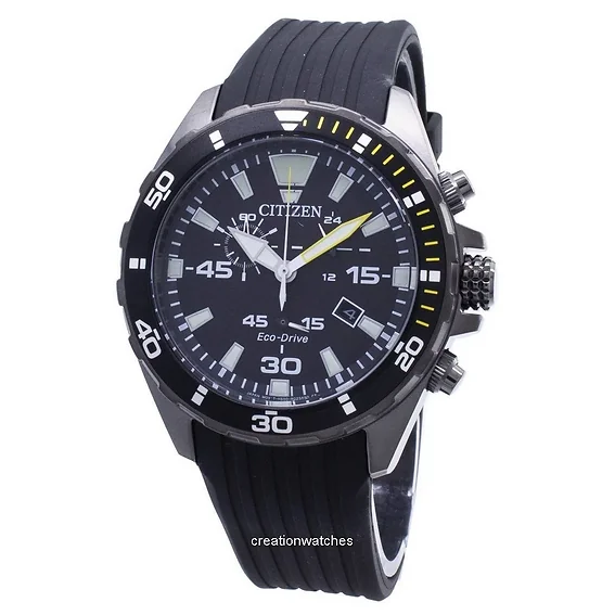 Citizen Eco-Drive Cronografo Uomo – Orologio Analogico A Energia Solare, Quadrante Multicolore, Cinturino In Acciaio, Impermeabile 10 Bar - 2