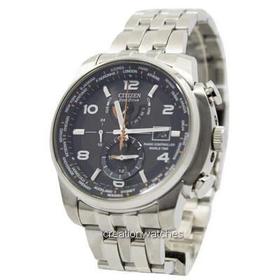 Citizen Eco-Drive Atomic Radio Controlled World Time AT9010-52E Men's Watch