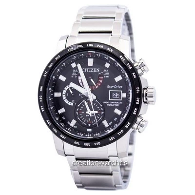 Citizen Eco-Drive Atomic Radio Controlled World Time AT9071-58E Men's Watch
