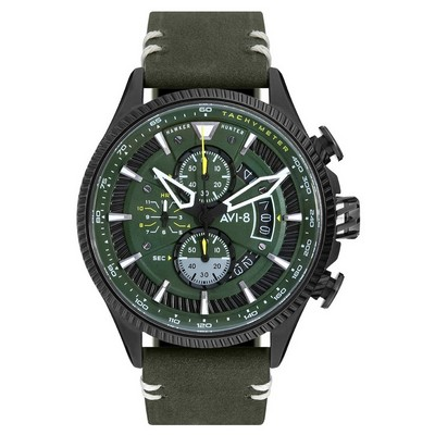 AVI-8 Hawker Hunter Avon Chronograph Charcoal Green dial ควอตซ์ AV-4064-02 Men's Watch