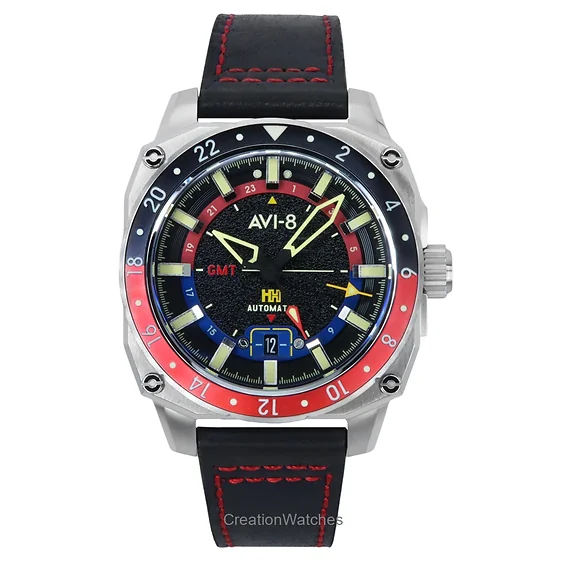 AVI-8 - Atlas Black / Black | Black Dial