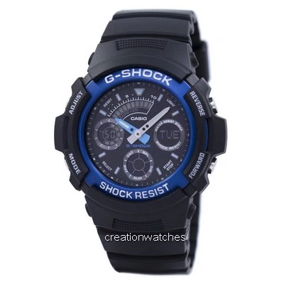 Casio Gshock Analog-Digital World Time AW591-2ADR AW591-2A Men's Watch