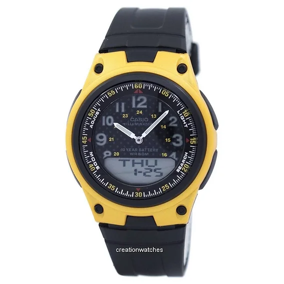 Casio Illuminator World Time Analog Digital AW-80-9BV AW80-9BV Men's Watch