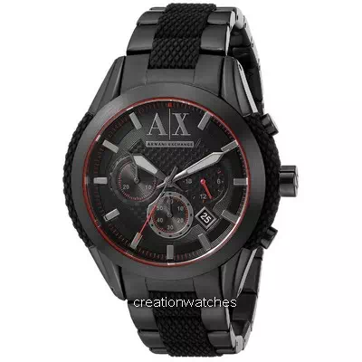 Đồng hồ đeo tay nam Armani Exchange Quartz Chronograph Black Dial AX1387 vi