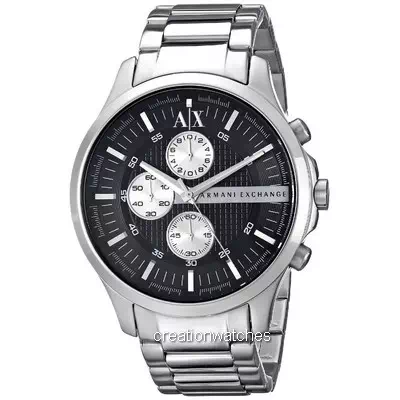 Đồng hồ đeo tay nam Armani Exchange Quartz Chronograph Black Dial AX2152 vi