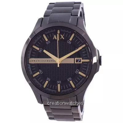 Relógio masculino Armani Exchange Hampton Black Dial Quartz AX2413