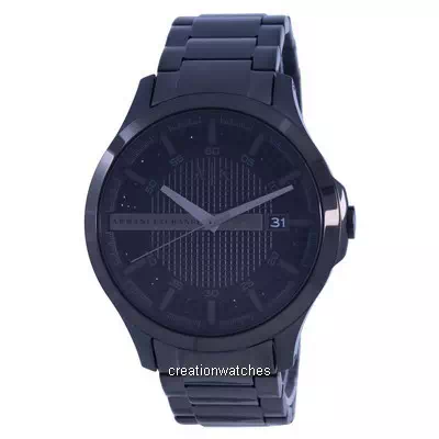 Relógio masculino Armani Exchange Hampton em aço inoxidável Quartz AX2427