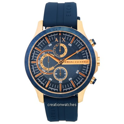 Armani Exchange Chronograph สีน้ำเงิน dial ควอตซ์ AX2440 Men's Watch