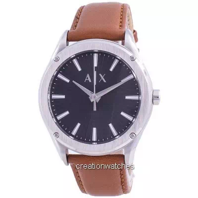 นาฬิกาข้อมือผู้ชาย Armani Exchange Fitz Black Dial Quartz AX2808