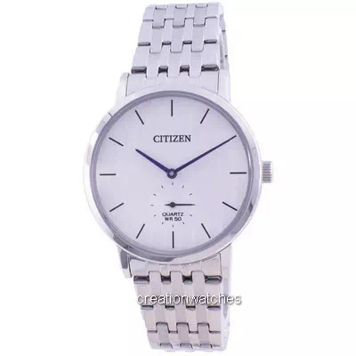 Reloj para hombre Citizen Silver Dial de acero inoxidable de cuarzo BE9170-56A
