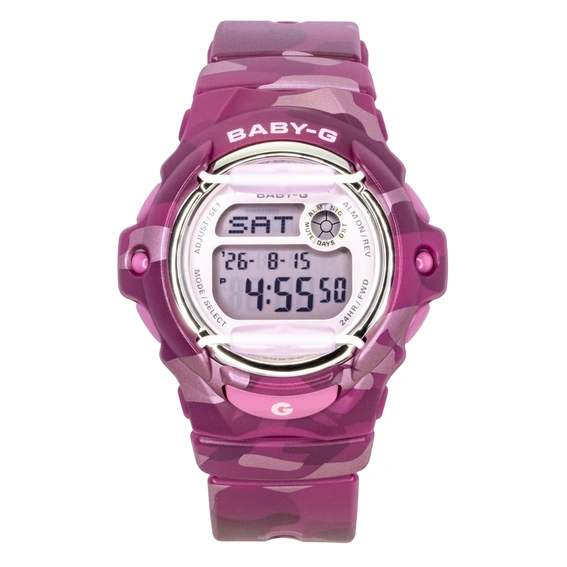 Casio Baby-G Digital Resin Strap Quartz BG-169CM-4 200M Women's Watch