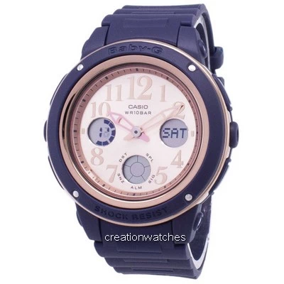 นาฬิกาข้อมือผู้หญิง Casio Baby-G BGA-150PG-2B1 Illumination Analog Digital