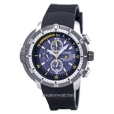 Citizen Promaster Aqualand Diver Eco-Drive Chronograph BJ2127-16E Men's  Watch