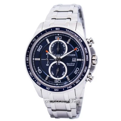 Citizen Ecodrive Titanium Chronograph CA0345-51L Men's Watch