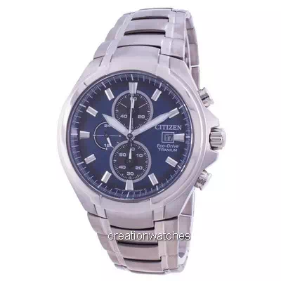 Citizen Super Titanium Chronograph Eco-Drive CA0700-86L 100M Men's Watch