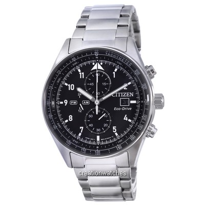 Citizen Chronograph Stainless Steel Eco-Drive CA0770-81E 100M Men's Watch