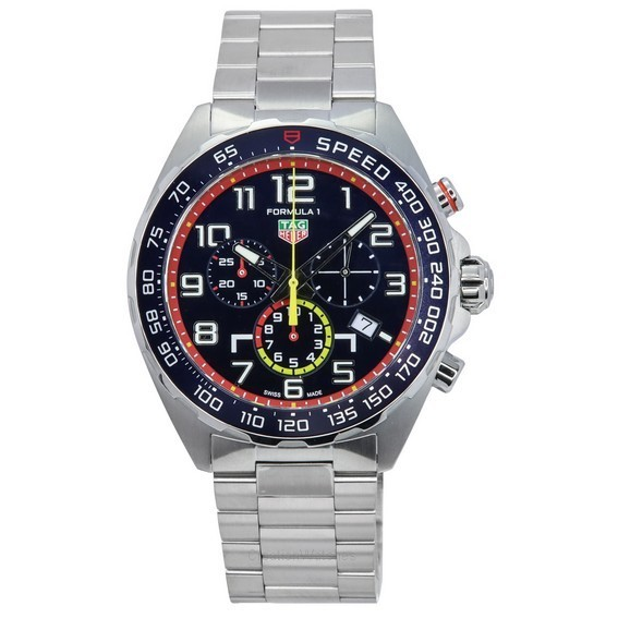Đồng hồ đeo tay nam Tag Heuer Formula 1 Red Bull Racing Phiên bản đặc biệt Mặt số màu xanh CAZ101AL.BA0842 200M