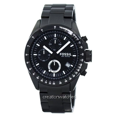 Fossil Chronograph Black Ion-plated CH2601 Men’s Watch